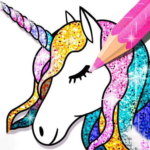 Coloring Book: Unicorn