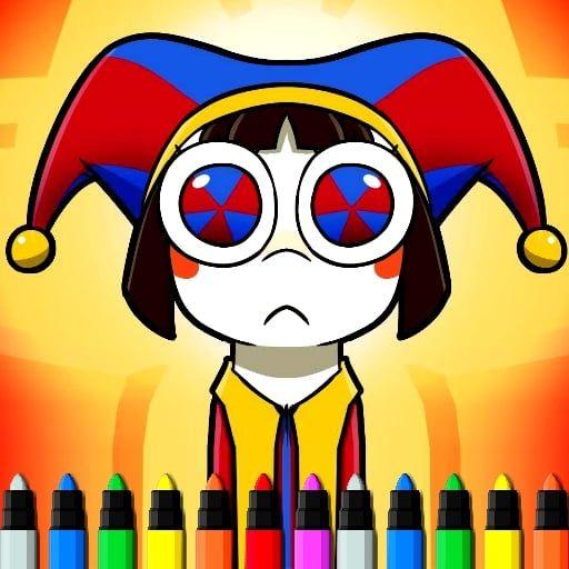 Digital Circus Coloring Adventure