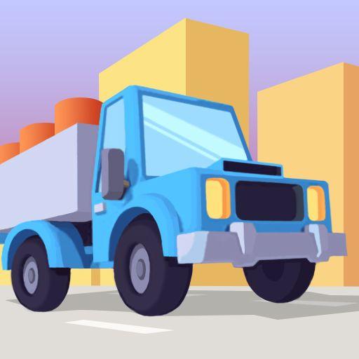 TRUCK DELIVER 3D